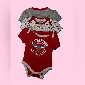 Wonder Woman Red Bodysuit Set
